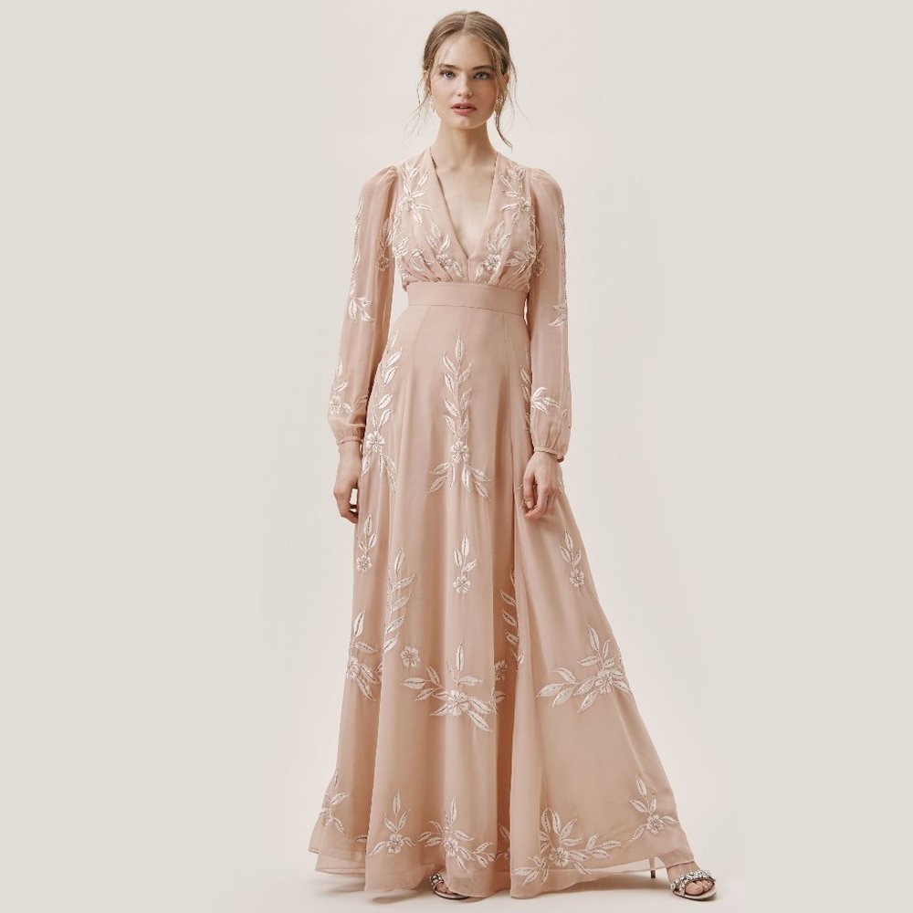 BHLDN Belize Dress Blush